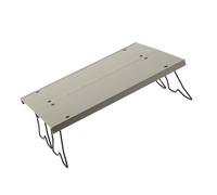 Limtula Tavolo da Campeggio in Lega Alluminio Portatile Risparmio Spaziale Compatto per Viaggi sul Lago Tailgating E Installazioni Istanti Viaggio