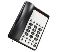 Limtula Telefono fisso fisso della reception dell'hotel B188B con la chiara chiamata per l'hotel e il telefono della camera degli ospiti di uso