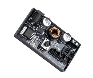 Limtula Tensioni DC12V e regolatore velocità della Ventola con Protezioni da sovraccarico e Risparmio energetico per dispositivi informatici Controllo preciso delle tensioni