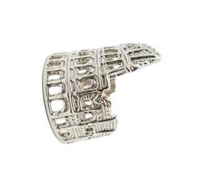Limtula unisex antichi alla a forma colossei storici Accessori per uomo e donna Cerchio colosseo retrò