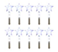 Limtula Up Bacchette magiche Bastoncini Luminosi Bastoncini Lampeggianti a LED Set 10 Bacchette Colorate da Fata Stellata Fornitura per Feste Compleanno per Bambini Bastoncini Luminosi