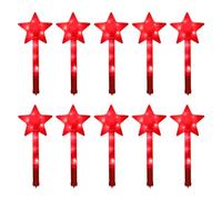 Limtula Up Bacchette magiche Bastoncini Luminosi Bastoncini Lampeggianti a LED Set 10 Bacchette Colorate da Fata Stellata Fornitura per Feste Compleanno per Bambini Bastoncini Luminosi