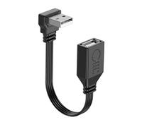 Limtula USB 2.0 Maschio a Femmina Cavo prolunga trasferimento Dati Extender 480mps Curvo per Stampante USB Modem Driver Cavo prolunga