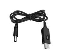 Limtula USB 5V a DC9V 12V Adattatore potenziamento potenza USB a 5, 5 mm 2, 1 mm tondo Connessione Convertitore Cavo Adattatore per cavo Boosting