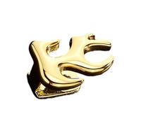 Limtula Vampiri di Halloween Fang Grillzs Fiamma Texture Oro Dente Cap Openwork Rame Denti Gioielli per Feste Halloween Zanna Oro Grillzs, B, come descritto, come descritto