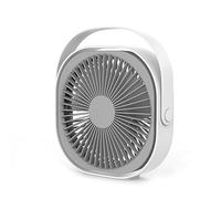 Limtula Ventilatore da Tavolo da 6 ' ' Ventola Raffreddamento da Tavolo a 3 velocità Girevole a 360 ° Silenzioso Personale Alimentato Tramite USB per scrivania USB da Ufficio