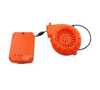 Limtula Ventilatore elettrico Ventilatore a basso rumore con custodia per batteria Pompe USB per ventilatore USB per costume giocattolo gonfiabile