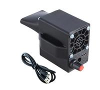 Limtula Ventilatore per barbecue elettrico 12V con regolatore velocità variabile Ventilatore per barbecue da cucina per barbecue da campeggio