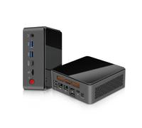 LIMYEE Mini PC Intel i5 12450H (8C/12T, fino a 4,4 GHz), 16 GB DDR4 512 GB SSD, Quad Display 4k, WiFi6/BT5.2/Dual Gigabit LAN, RTL8111H x2, USB 3.2+USB 2.0 x2, mini computer desktop