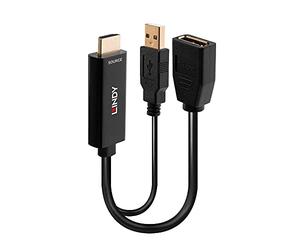 Lin HDMI 18G > DisplayPort Konv. + Strom | 38289