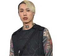 Lin Zhirong (Black Trousers) Half Body Buddy Cutout