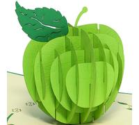 LIN17650 - Biglietto pop-up 3D con mela, 3D