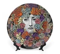 Lina Cavalieri - Piatto decorativo da parete, decorazione misteriosa da parete, con staffa e gancio speciale a molla, A29,25 cm