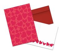 LINA OFFICINE GRAFICHE CREATIVE Biglietto auguri per san valentino formato 17 x 12 con senza scritta