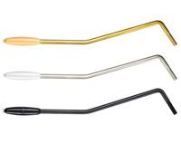 LinaLife 3PCS 3 COLORE 5mm Chitarra Cromato Singolo Strat Tremolo Braccio Trem Bar Whammy Bar per Fender MIM Stratocaster Squier Parti di Chitarra Elettrica Standard Manovella