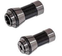 LinaLife Confezione da 2 pinze per smerigliatrice industriali, contiene mandrini/steli da 1/8" e contiene mandrini/steli da 1/4"