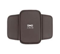 LINALIHAI Copri Bracciolo Auto per Dacia Jogger Extreme/Logan MCV/Duster Nova, Pelle Copertura per bracciolo Consolle Centrale Pad Impermeabile Interno Accessori,A/Brown