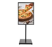 Linanty Espositore per poster con base stabile, 65 x 90 cm, supporto pubblicitario da terra, visualizzazione chiara delle informazioni per uso commerciale