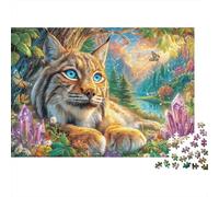 Lince Puzzle 1000 Pezzi, Jigsaw Puzzle Ad Alta Difficoltà Regali Per Adulti E Adolescenti, Home Giochi 70x50cm/1000pcs