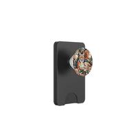 Linci selvatiche tra le foglie PopSockets PopWallet per MagSafe