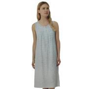LINCLALOR Camicia da Notte conformata Spalla Larga in 100% Cotone Jersey LQ175019 INTIMOEGIDIO (Azzurro, 64)