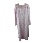 Linclalor Camicia da Notte da Donna 100% Cotone Maglina Manica Raglan Taglie Forti E CALIBRATE Fino TG.64 Art.75097 (Rosa, 62)