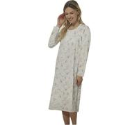 Linclalor Camicia da notte in puro cotone manica a raglan art. 75087-64, Fantasia