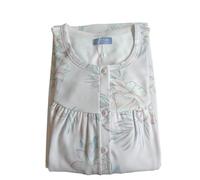 Linclalor Camicia da Notte Invernale Manica Lunga Serafino Raglan Interlock (Rosa, 60)