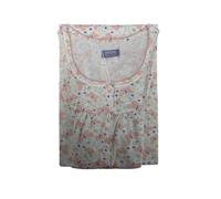 Linclalor Camicia da Notte Manica Corta Serafino Raglan (Bianco/Petalo, 58)