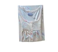 Linclalor Camicia da Notte Spalla Larga Serafino Raglan in Cotone 100% (75156 Cipria-Petalo, 48)