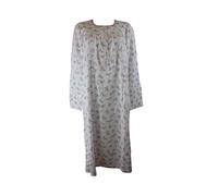 Linclalor Camicia Notte 100% Cotone Maglina Manica Raglan Taglie Forti E CALIBRATE Fino TG.60 Art.74984 Bianco Glossy (50)