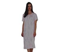 Linclalor.Camicia Notte Manica Corta 100% Cotone Maglina Taglie Forti E CALIBRATE Art.74661 (46, Rosa)