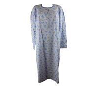 Linclalor Camicia NOTTE100% Cotone Maglina Manica Raglan Taglie Forti E CALIBRATE Fino TG.60 Art.74984 Azzurro (60)