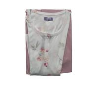 Linclalor PIGIAMA SERAFINO MANICA CORTA PANTALONE LUNGO COTONE 100% (GLOSSY, 58)