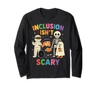 L'inclusione Non è Spaventosa Carino Halloween Gentilezza Maglia a Manica