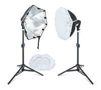 Linco Lincostore - Kit di illuminazione da tavolo per studio fotografico, 30 secondi