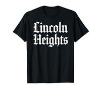 Lincoln Heights Los Angeles 323 Latino Chicano NELA 213 Maglietta