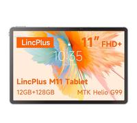 LincPlus M11 Tablet 11" Android 14 | 12GB RAM + 128GB Memoria (Espandibile to 2TB) | Helio G99 | Display IPS 90Hz | Batteria 8100mAh | 4 Altoparlanti | Certificato GMS - Per Lavoro, Gaming e Streaming