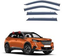 LINCYS 4 Pezzi Auto Deflettori Aria per Peugeot 2008 MK2-P24 2020 2021 2022 2023, Anteriori Posteriori Antipioggia Laterali finestre Visiera Parasole Neve Protezione Sole Accessori