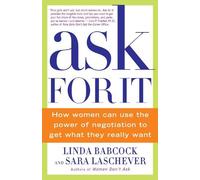 Linda Babcock Sara Laschever Ask For It (Tascabile)