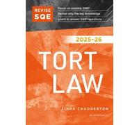 Linda Chadderton Revise SQE Tort Law 2025/26 (Tascabile)
