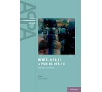 Linda Cottler Mental Health in Public Health (Copertina rigida)
