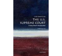 Linda Greenhouse The U.S. Supreme Court (Tascabile) Very Short Introductions