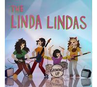 Linda Lindas Growing Up Specialty Clear w/Blue Pink (Vinyl LP)