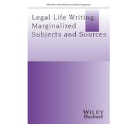 Linda Mulcahy David Sugarman Legal Life-Writing (Tascabile)