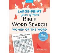 Linda Peters Peace of Mind Bible Word Search Women of the Word (Tascabile)