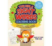 Linda Peters The Bible Sight Words Coloring Book (Tascabile)