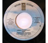 LINDA RONSTADT - tracks of my tears / the sweetest gift 45 rpm single
