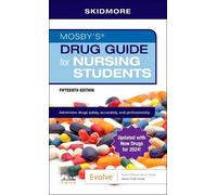 Linda Skidmore-Ro Mosby's Drug Guide for Nursing Students with upda (Tascabile)