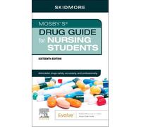 Linda Skidmore-Roth Mosby's Drug Guide for Nursing Students (Tascabile)